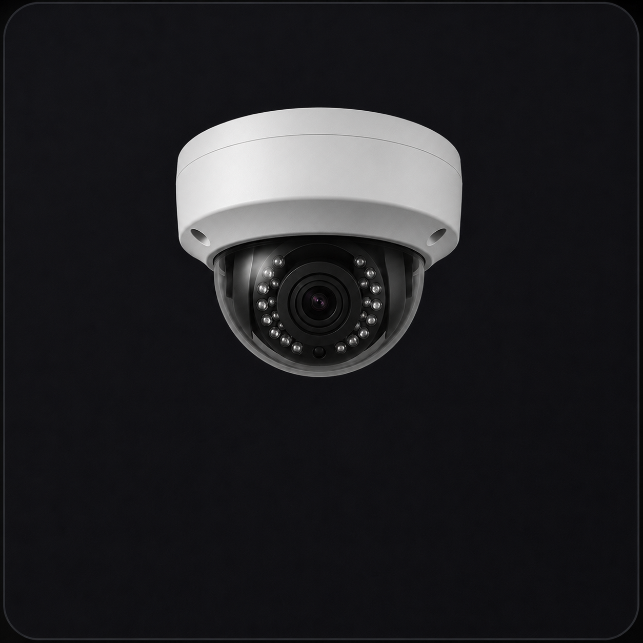 Dome CCTV camera
